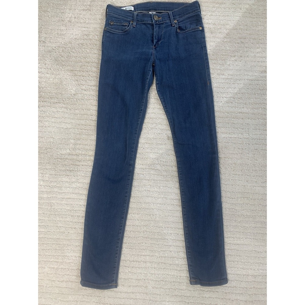 True Religion Y2K Casey Low Rise Super Skinny Stretch Jeans Size 27 4 Med Wash